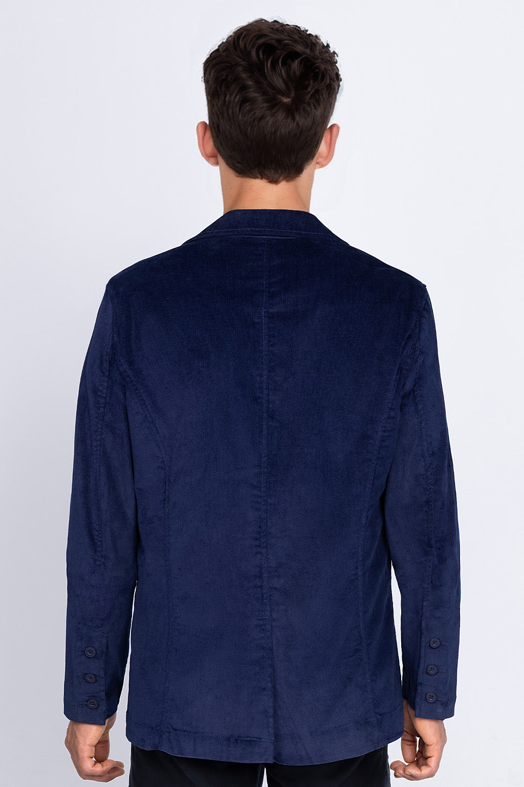 Blazer de Hombre Corduroy Azul
