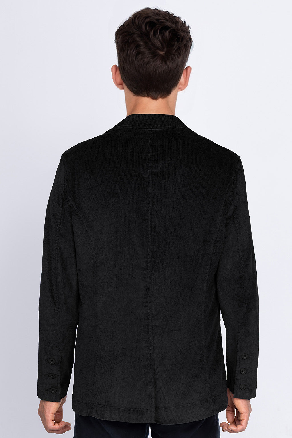 Blazer de Hombre Corduroy Negro