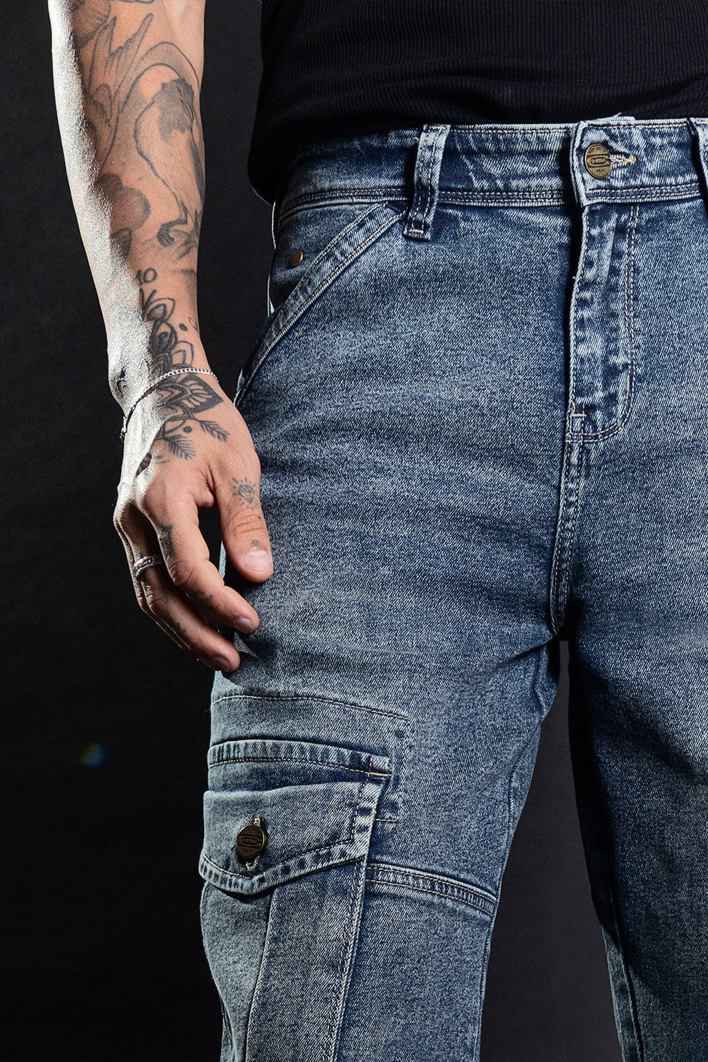 Pantalón Loose Zafir Cont. BEIGE