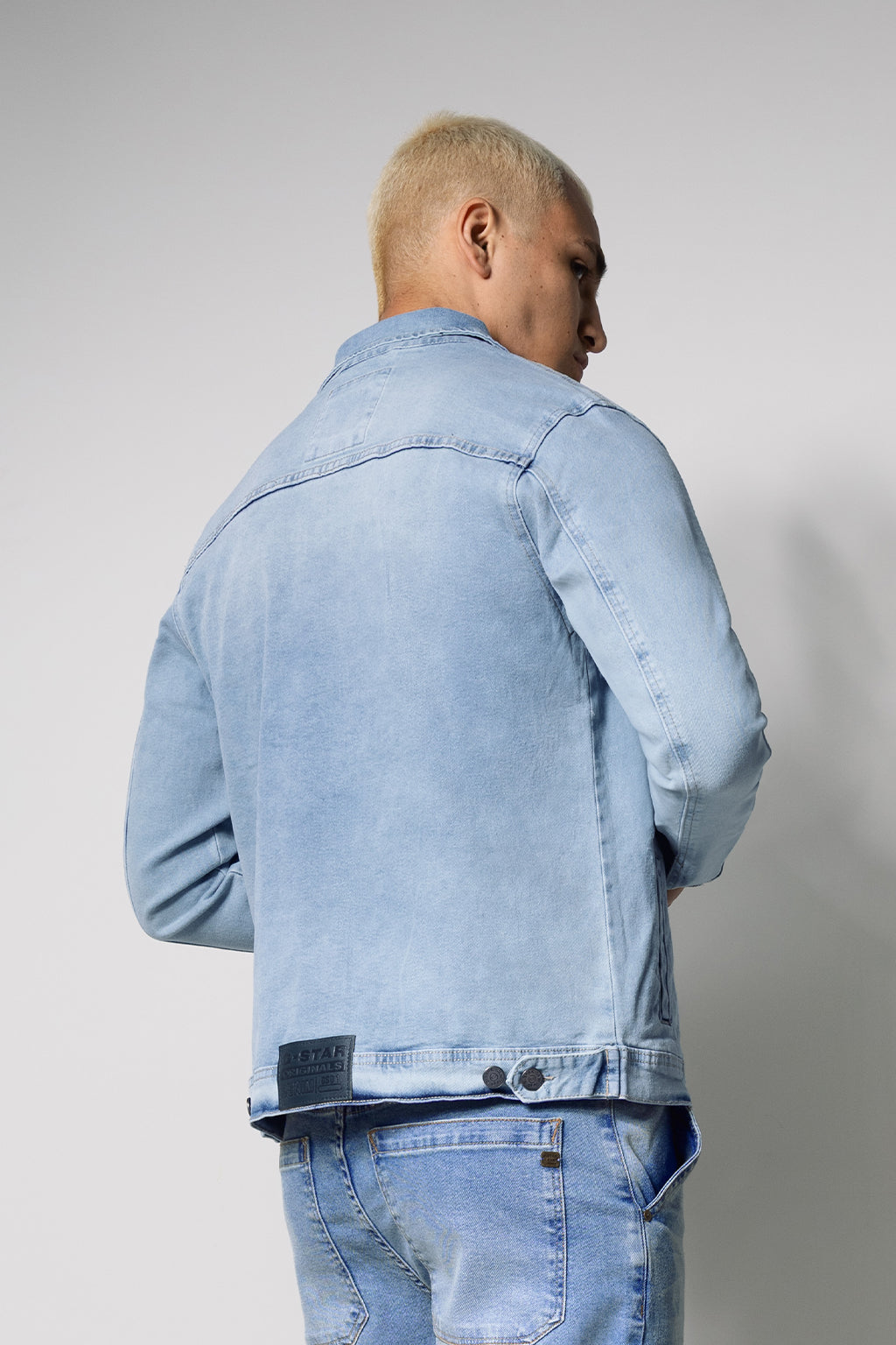 Casaca Denim Confort Celeste
