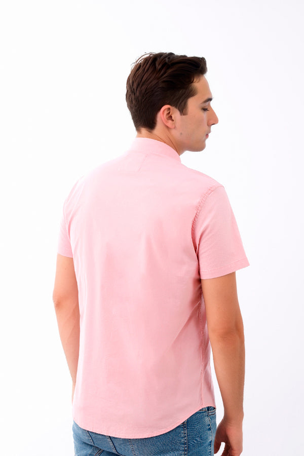 Camisa hombre rosa
