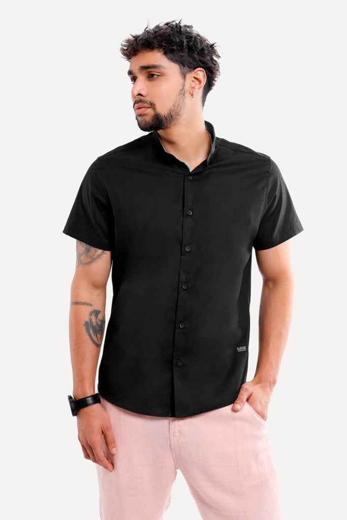 Camisa hombre negro