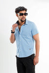 Camisa hombre celeste
