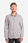 Camisa hombre blanco estampado