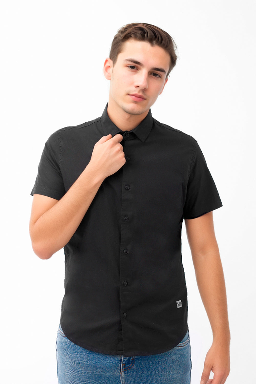 Camisa hombre negro