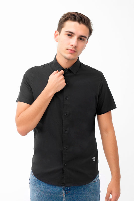 Camisa hombre negro