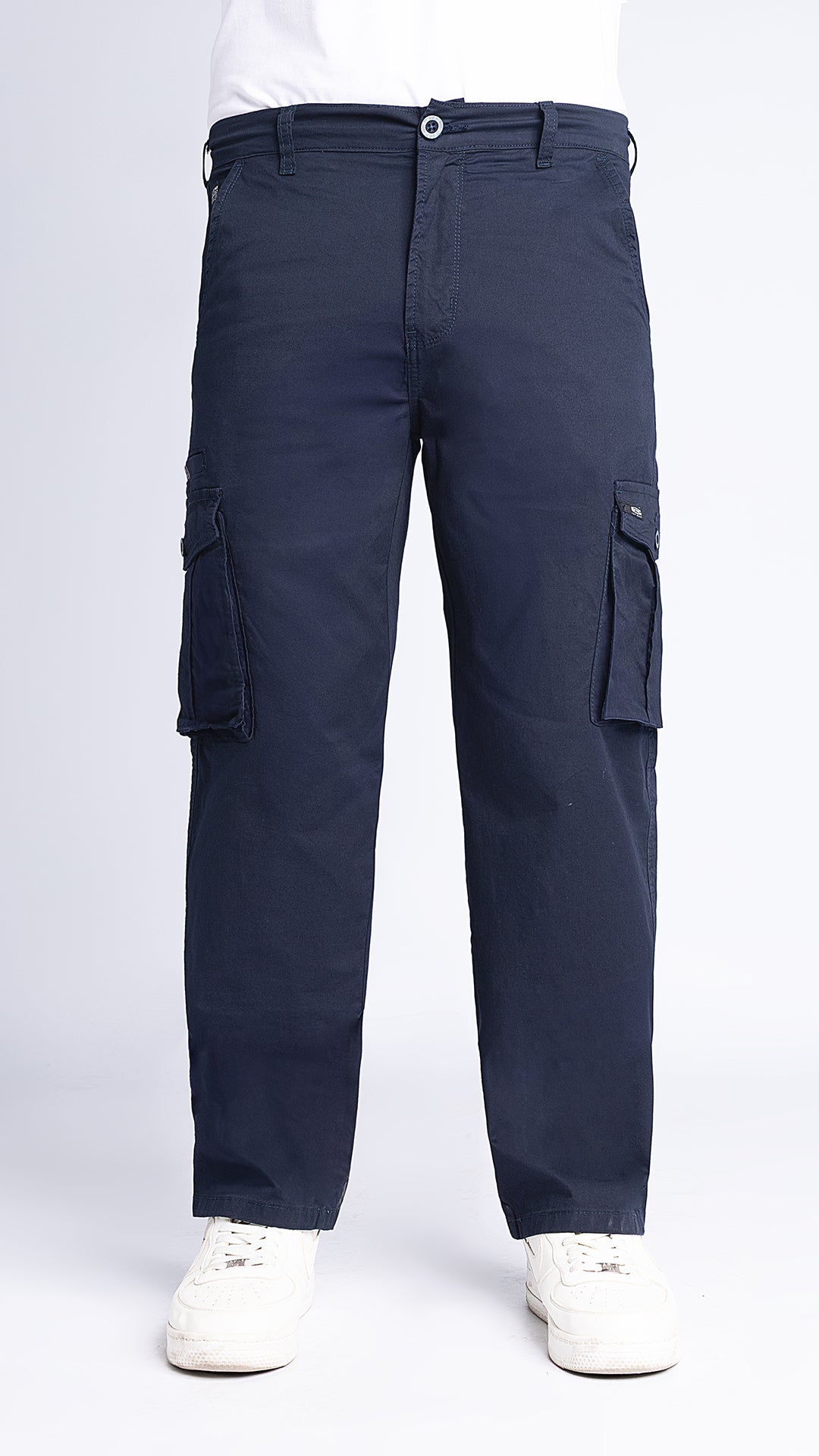 Jogger Drill Cargo Azul