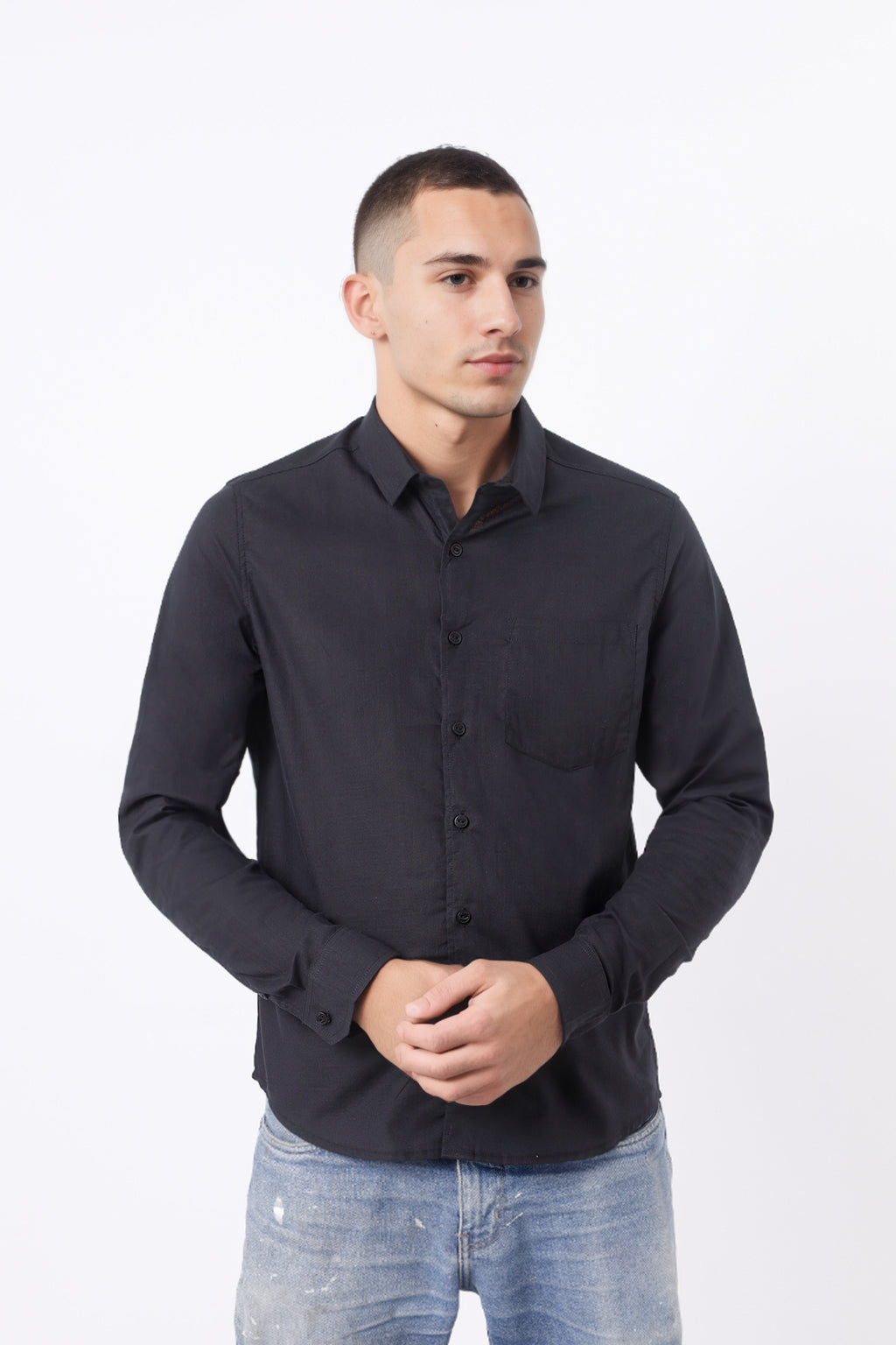 Camisa manga larga Lino - SG4558