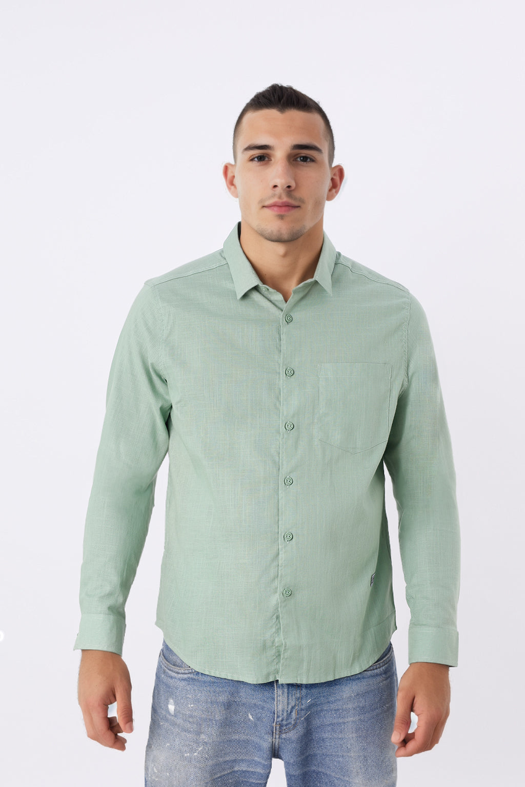 Camisa manga larga Lino - SG4558