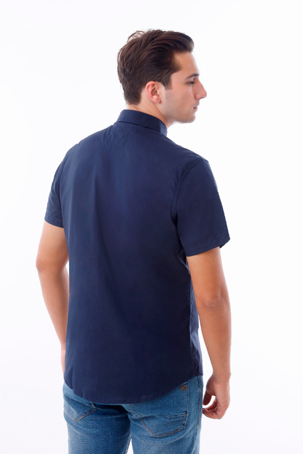 Camisa Hombre Manga Corta Strech - 220402