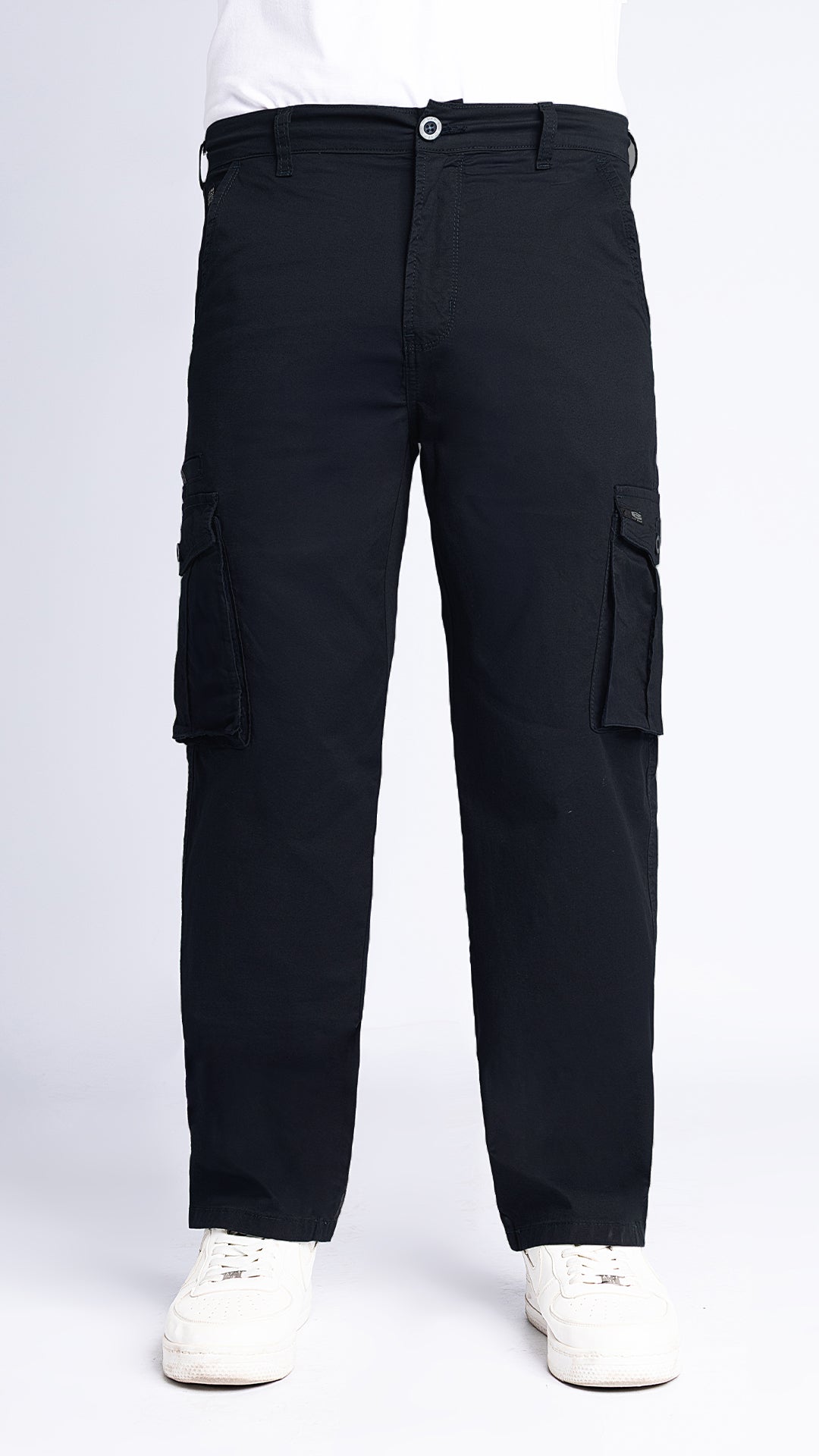 Jogger Drill Cargo Azul