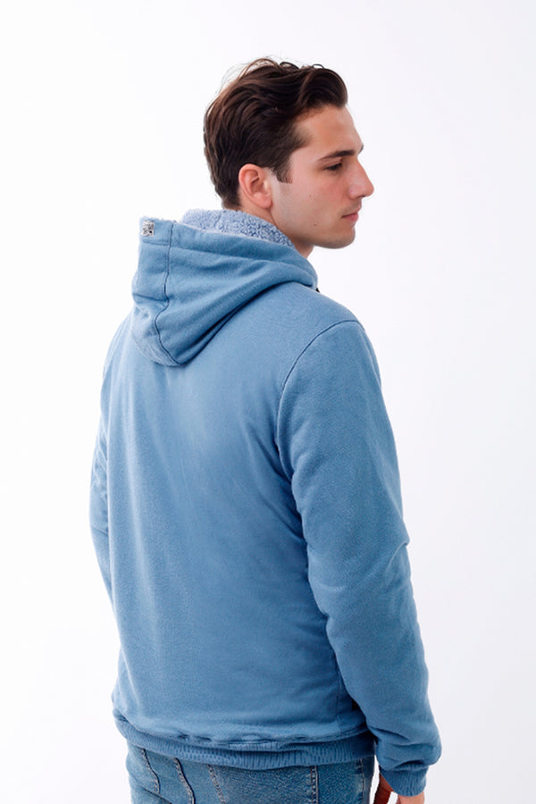 Polera Caballero Forro Acero Pastel - 220154