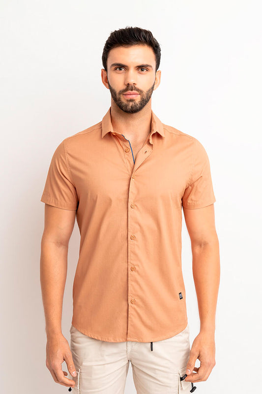 Camisa hombre piel
