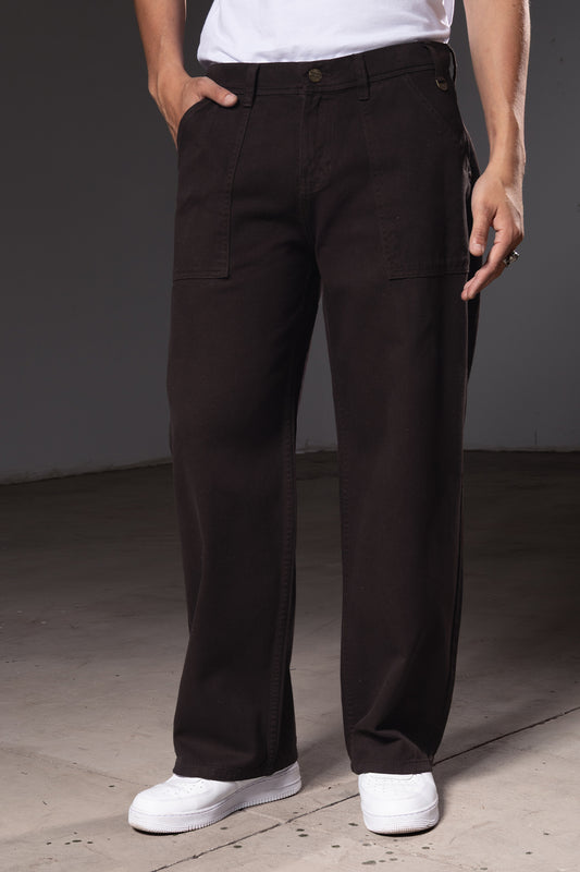 Pantalón Baggy Ralph Marrón