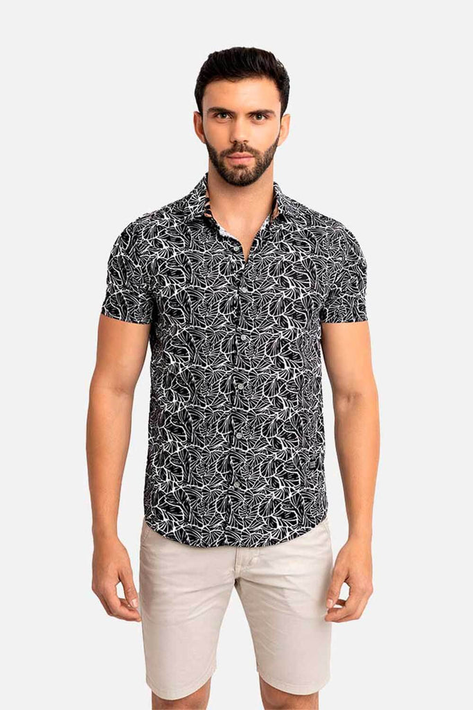Camisa hombre negro