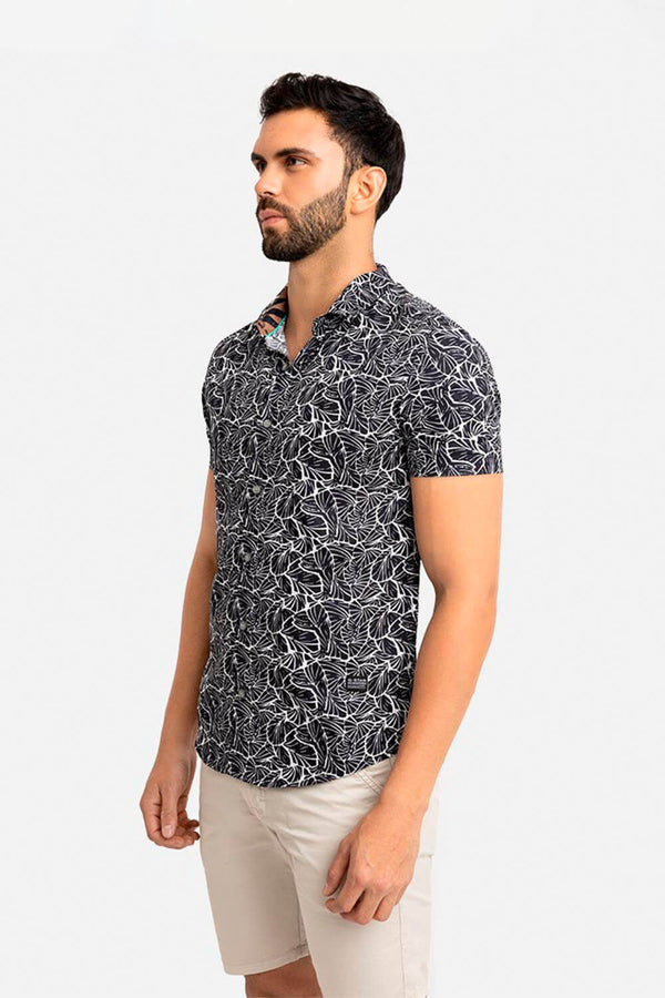 Camisa hombre negro
