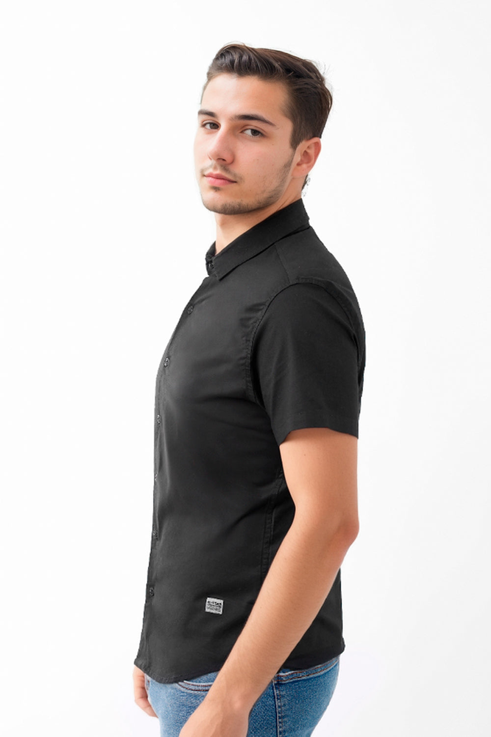 Camisa hombre negro