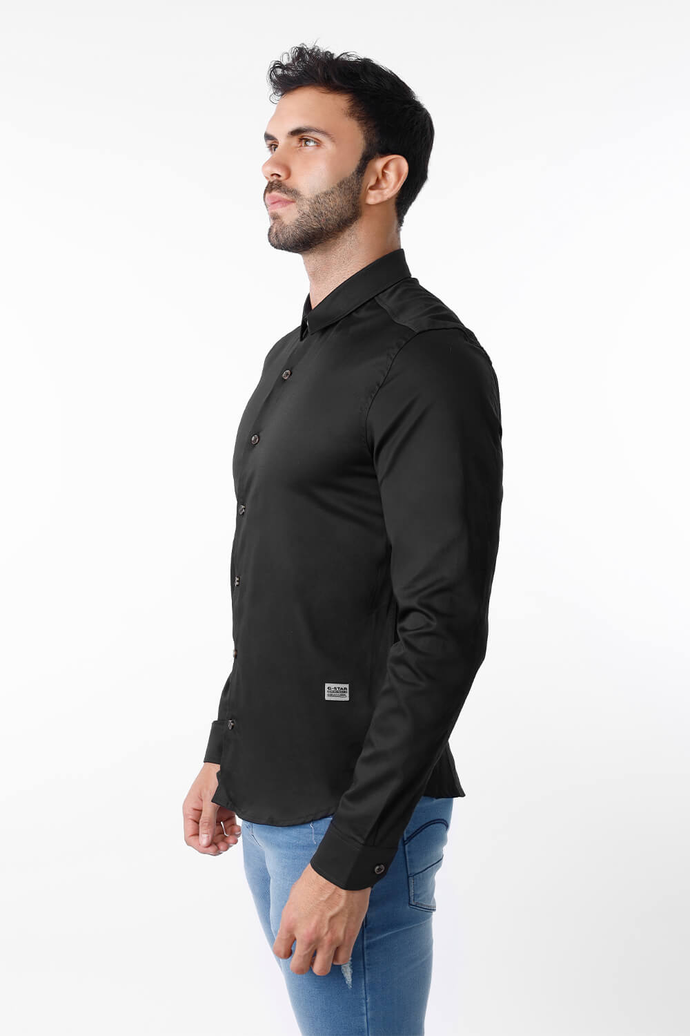 Camisa hombre negro