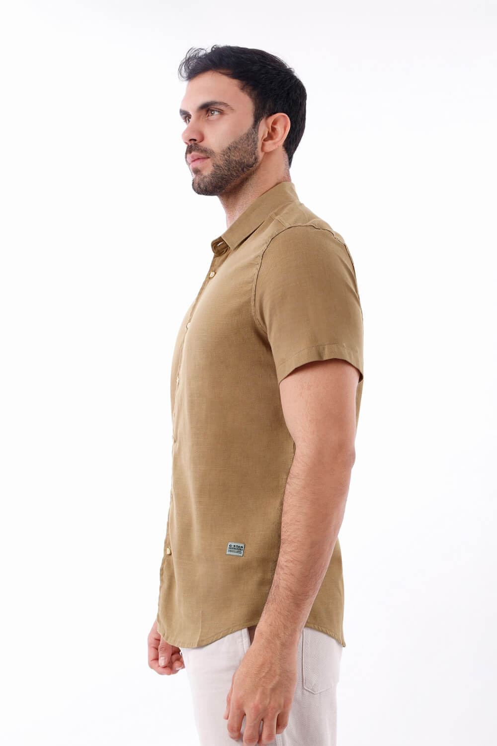 Camisa hombre marrón