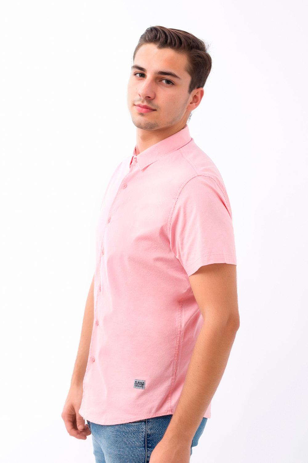 Camisa hombre rosa