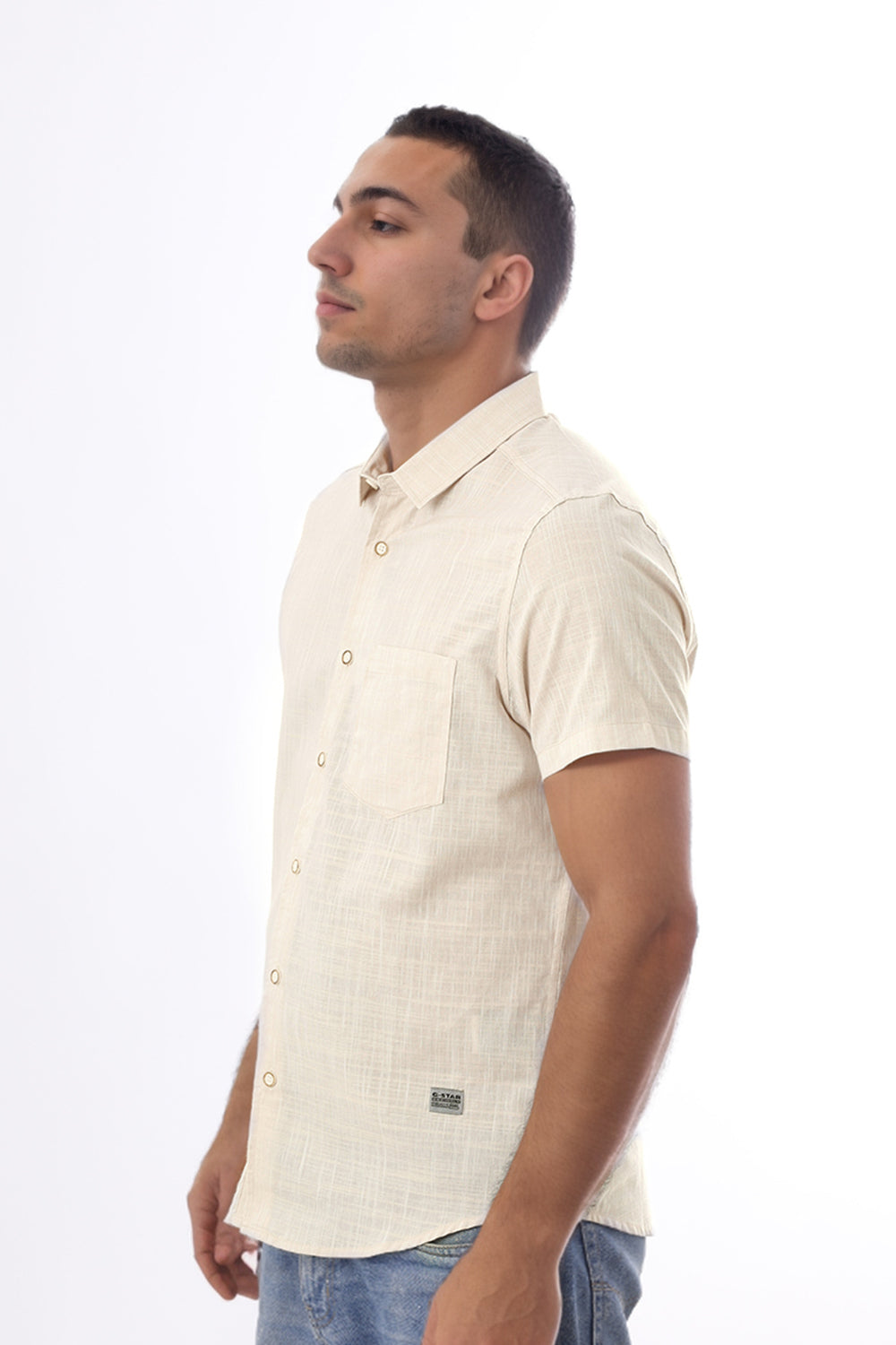 Camisa manga corta Lino  - SG4532