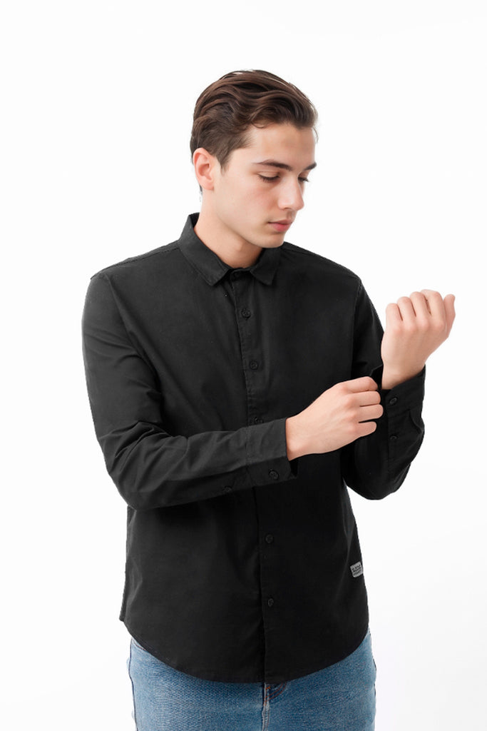 Camisa hombre negro