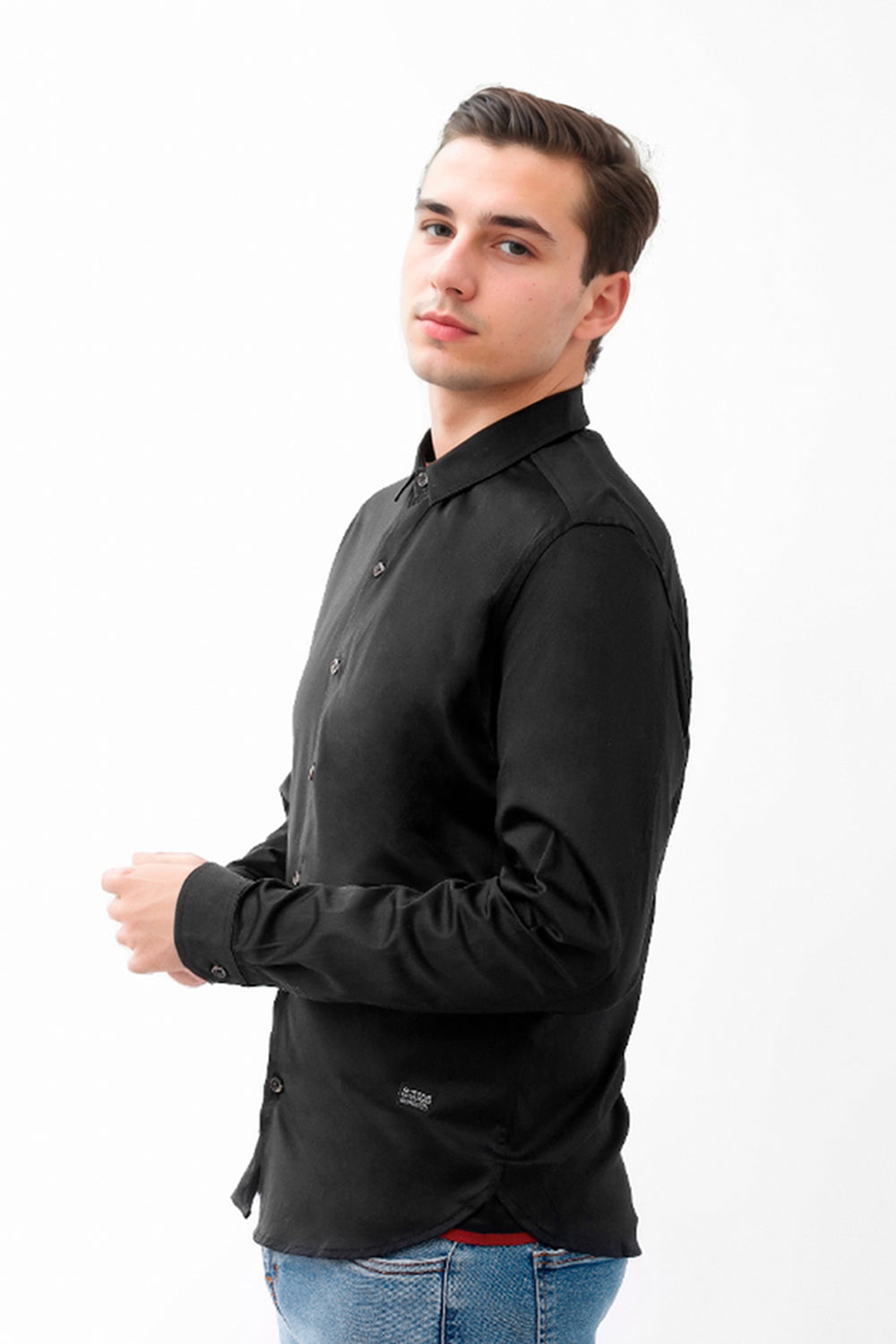 Camisa hombre negro
