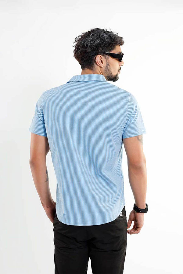 Camisa hombre celeste
