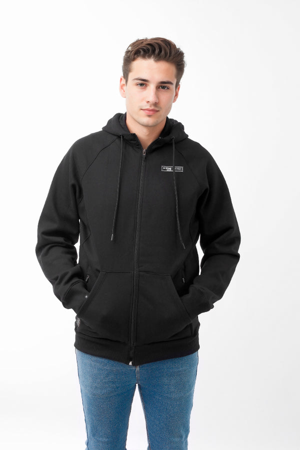 Polera Hombre Franela/Cierre Negro - 230049