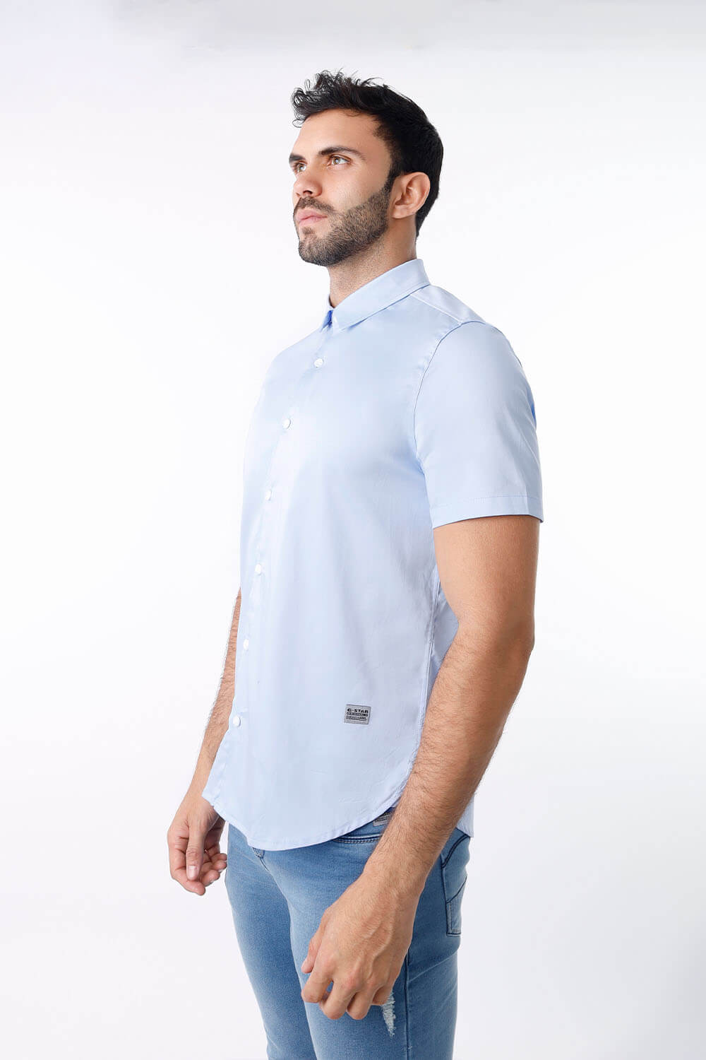 Camisa hombre celeste