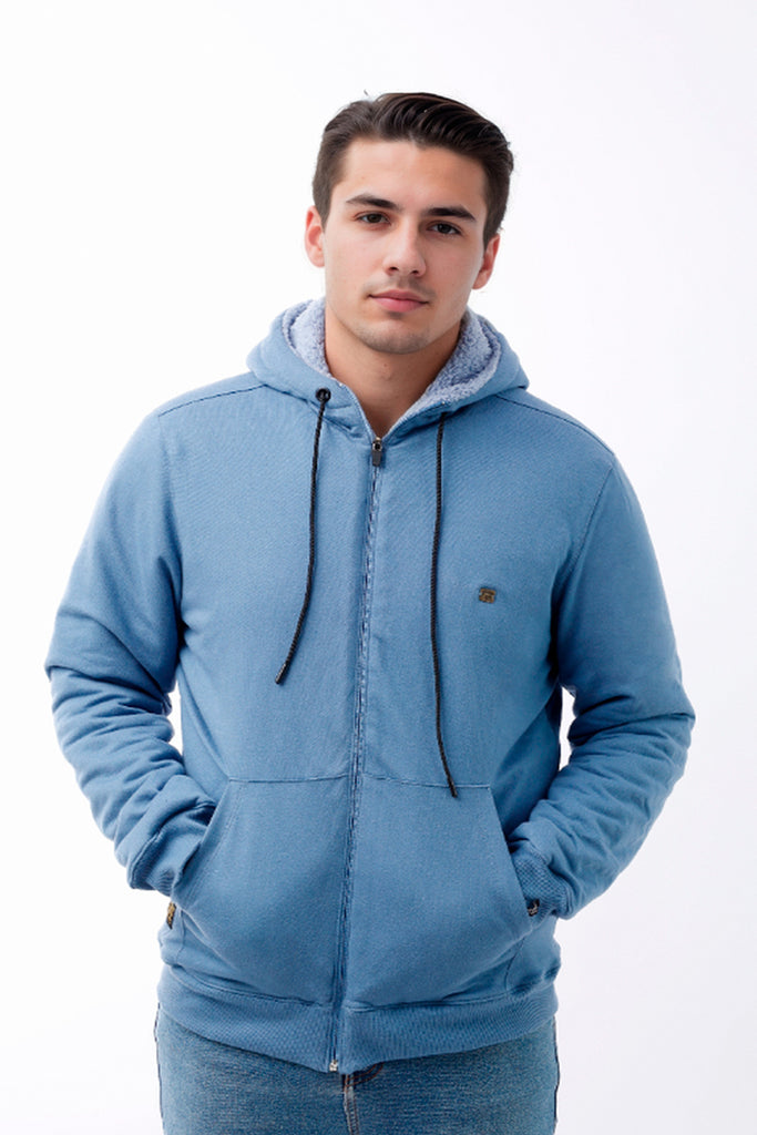 Polera Caballero Forro Acero Pastel - 220154