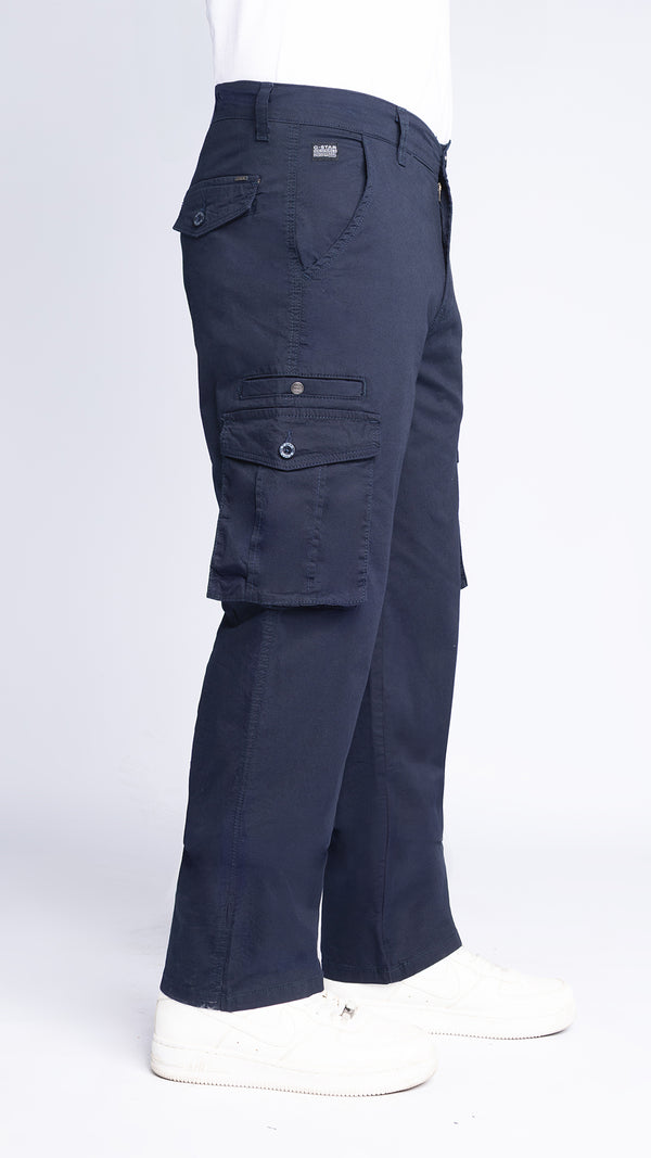 Jogger Drill Cargo Azul