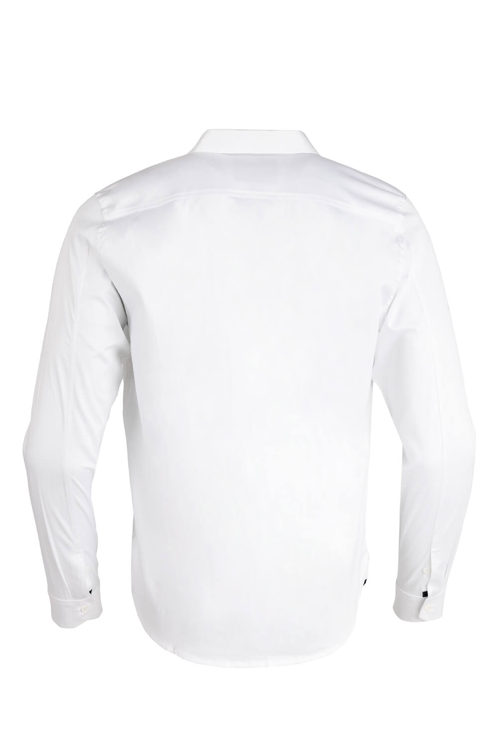 Camisa Hombre Satín Blanco