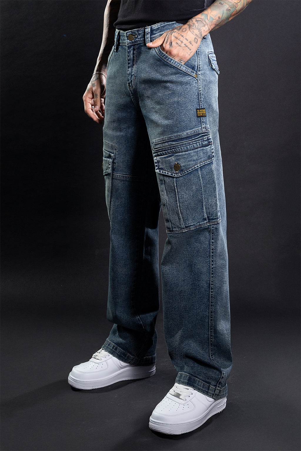 Pantalón Loose Zafir Cont. BEIGE