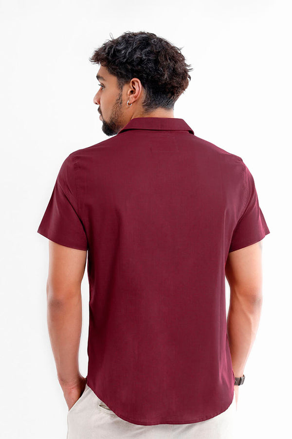 Camisa hombre morado