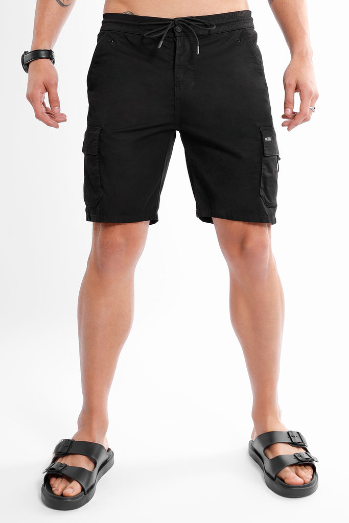 Short Hombre Cargo Negro - 220252