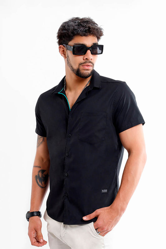 Camisa hombre negro