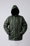 Casaca Corta Viento/Capucha Hombre Verde - 230012