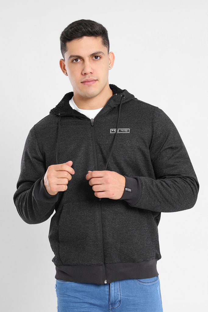 Polera hombre negro