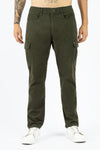 Jean hombre verde militar
