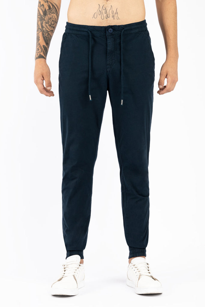 Jogger hombre azul