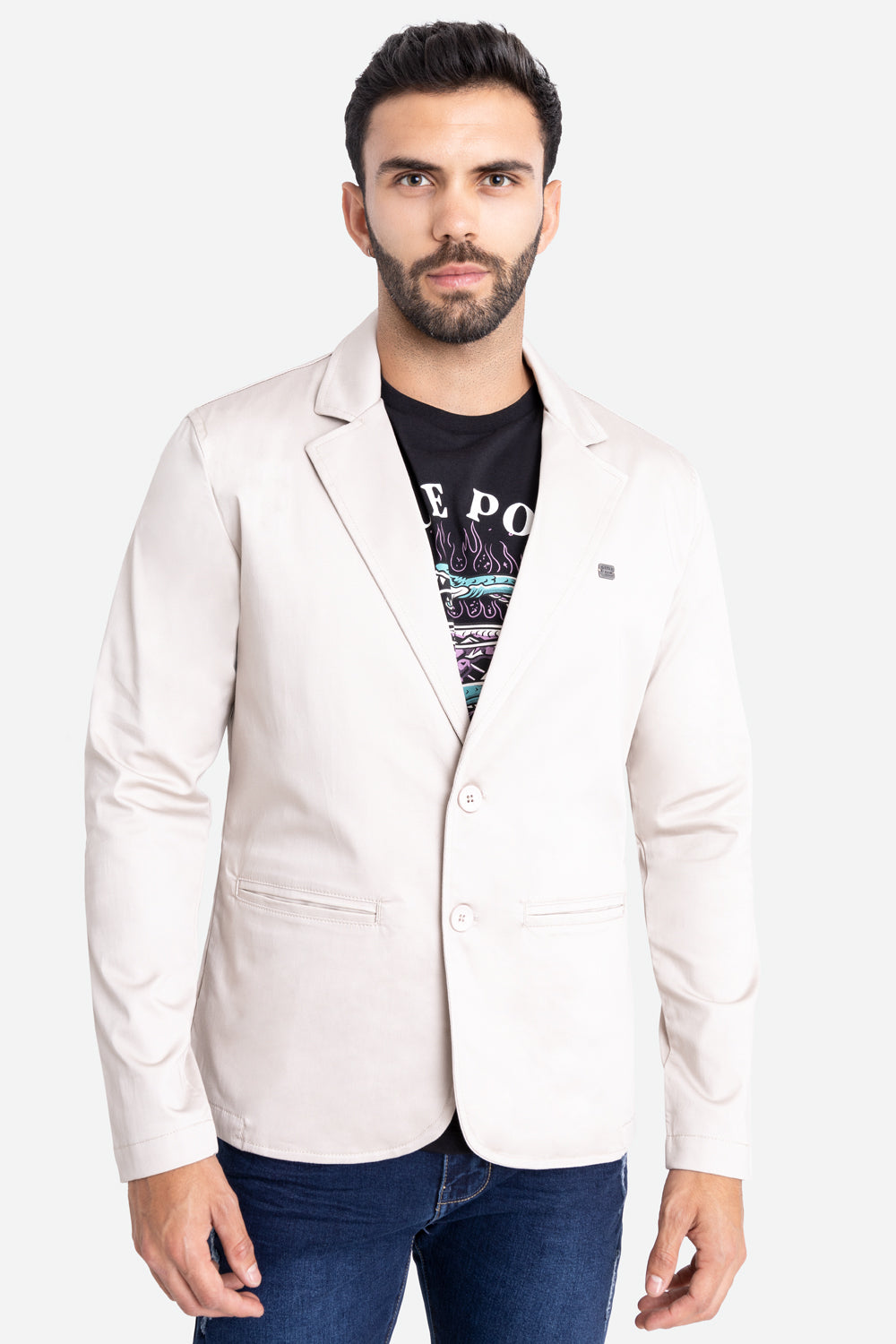Blazer hombre blanco