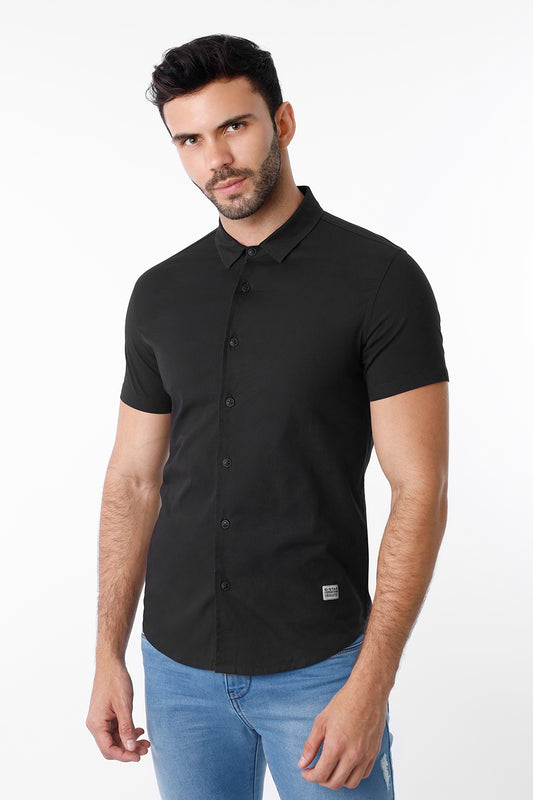 Camisa hombre negro