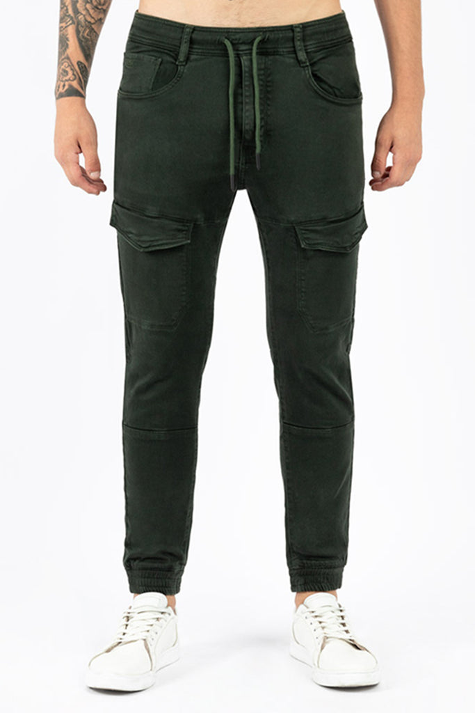 Jean hombre verde