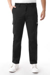 Pantalón Hombre Drill Cargo Negro - 230043