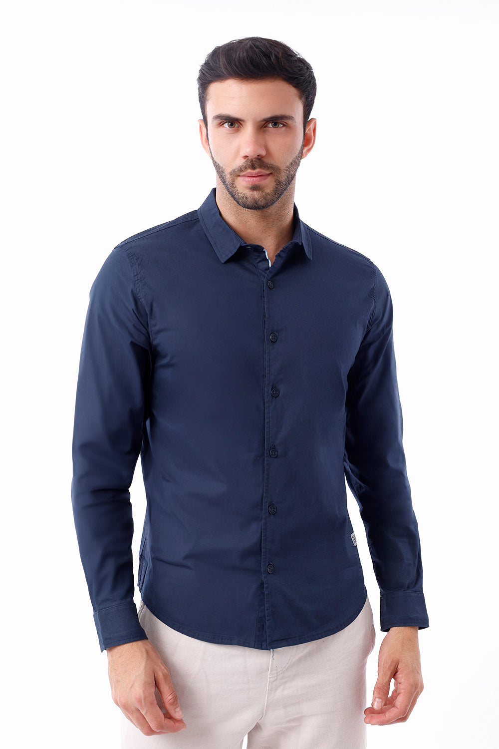 Camisa hombre azui