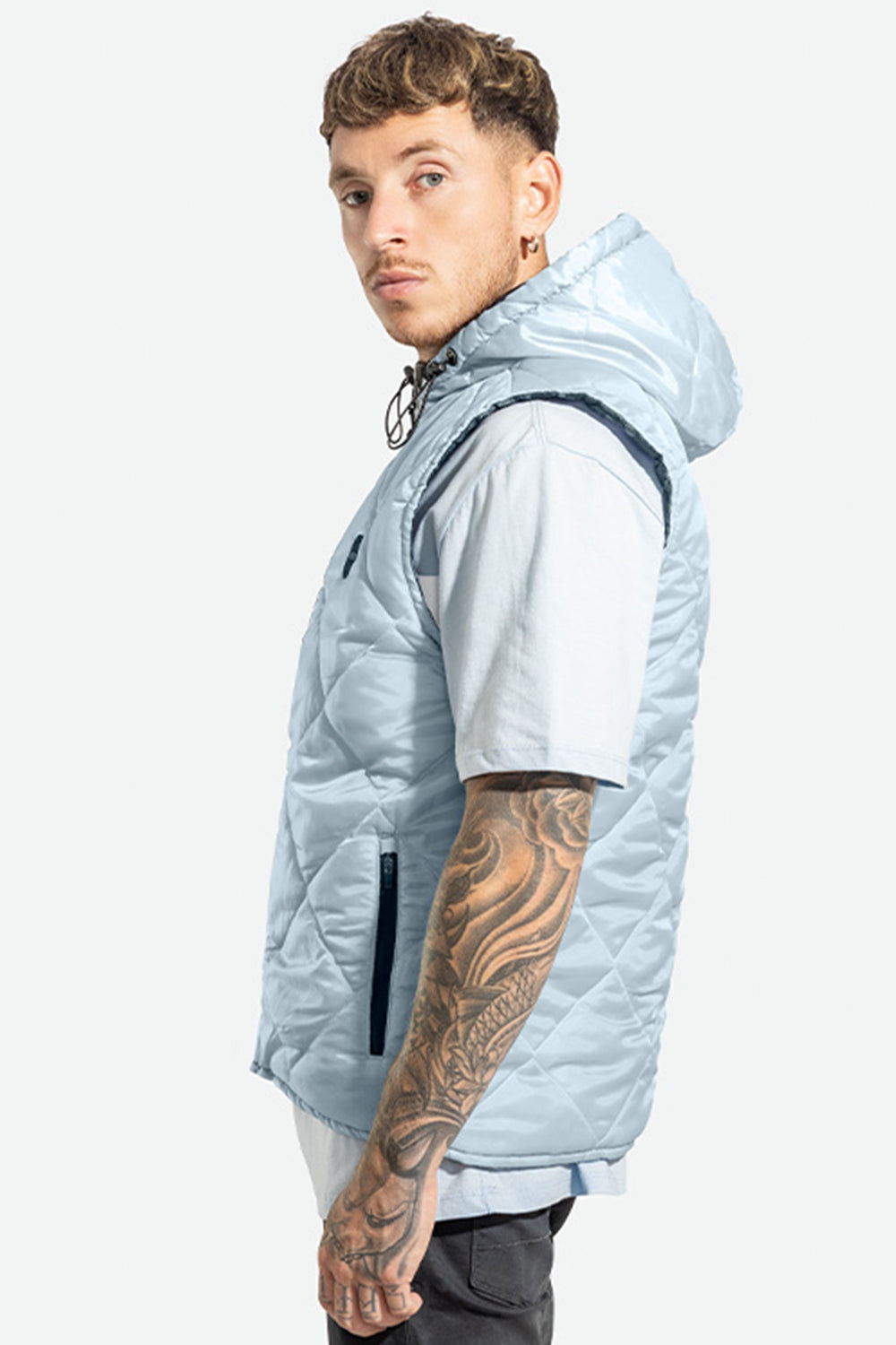 Chaleco Caballero Reversible Camuflado Plomo - 220286