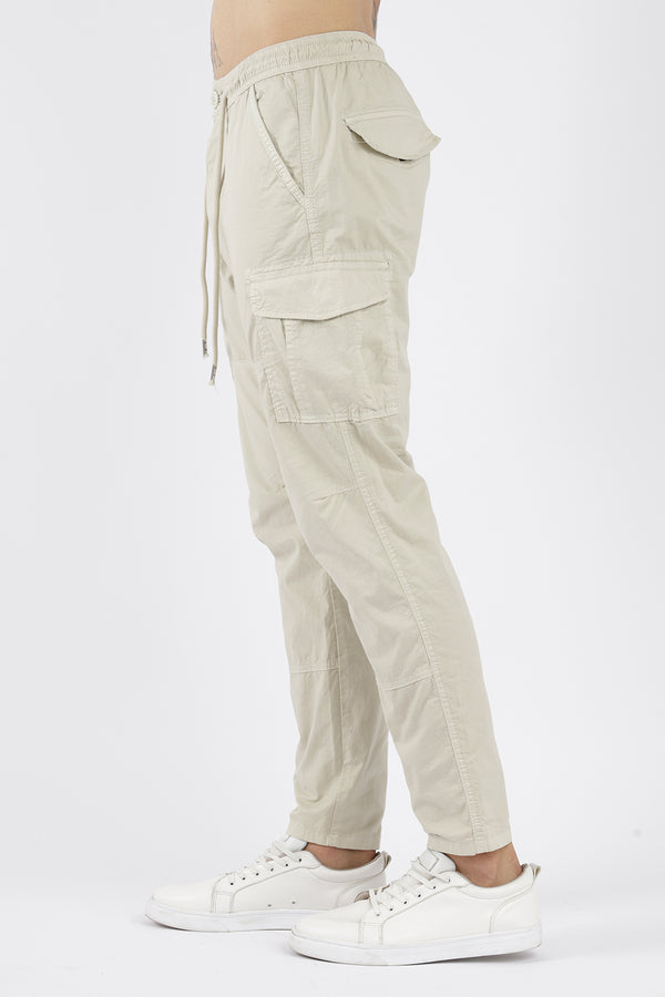 Jogger hombre beige