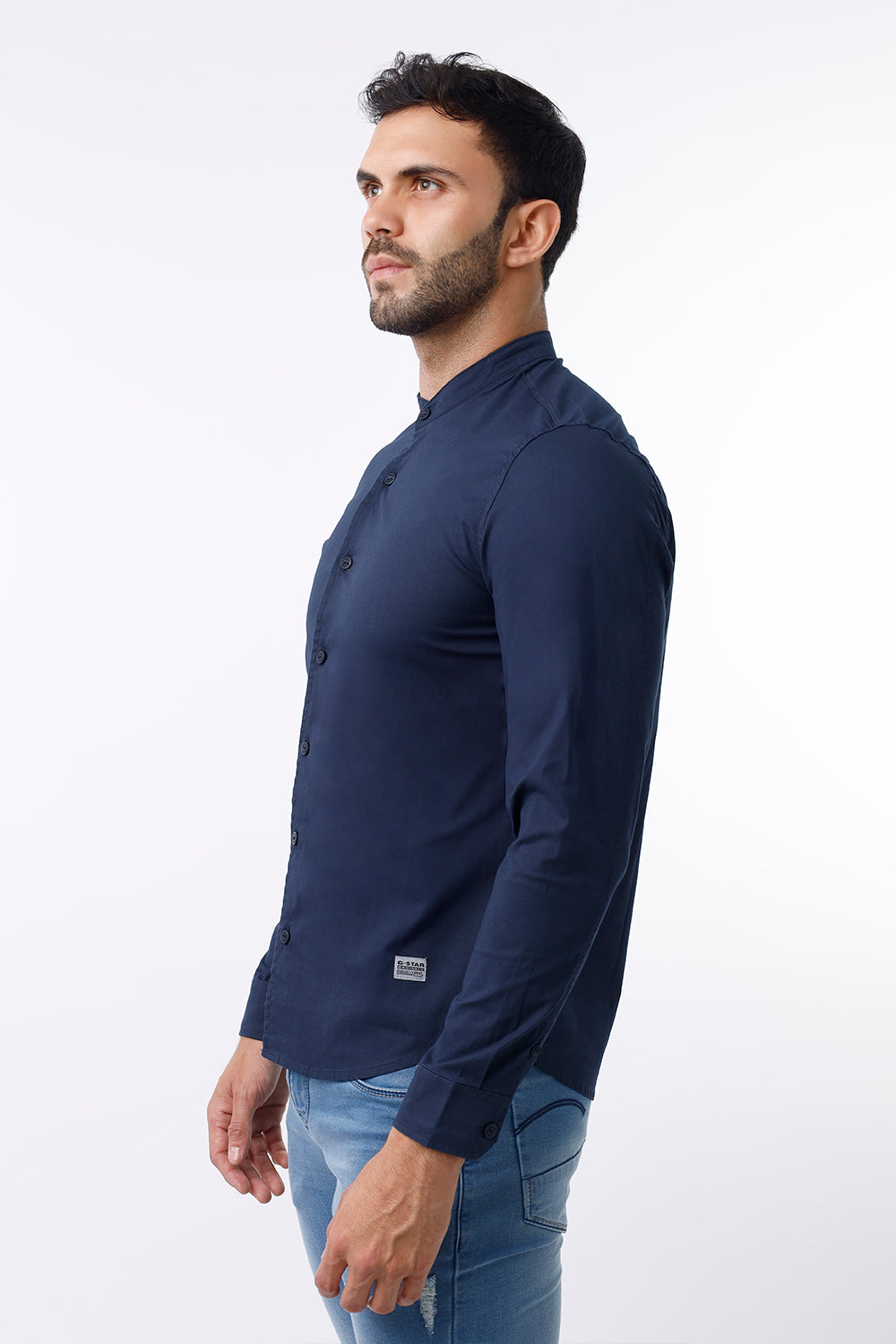 Camisa hombre azul