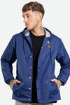Casaca hombre azul